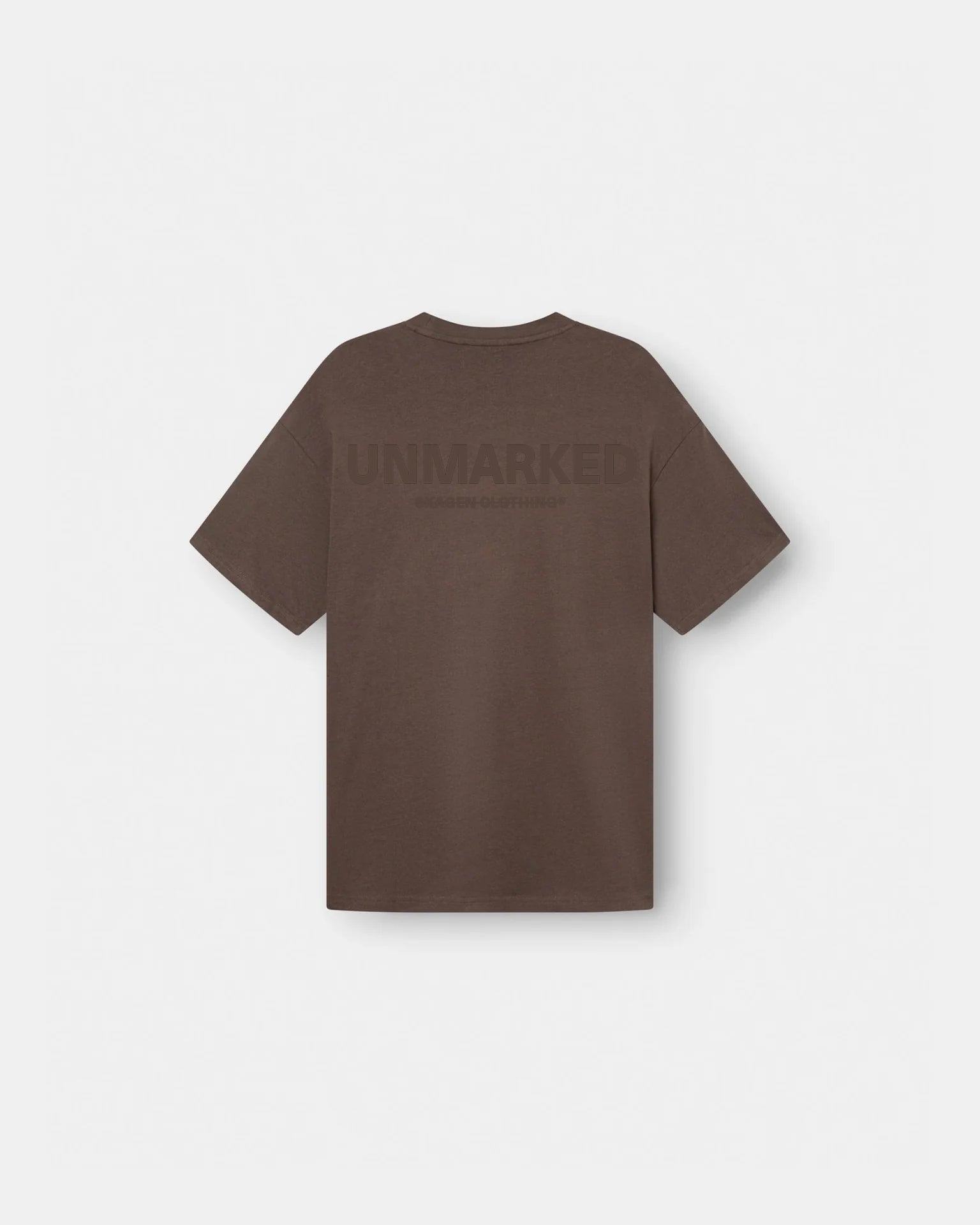 Unmarked T-Shirt tone - on - tone brown | Skagen - clothing.dk